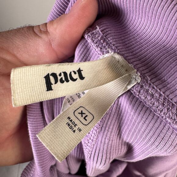 Pact Pull on High Rise Ribbed Leggings X2 US Women's XL - Picture 9 of 11